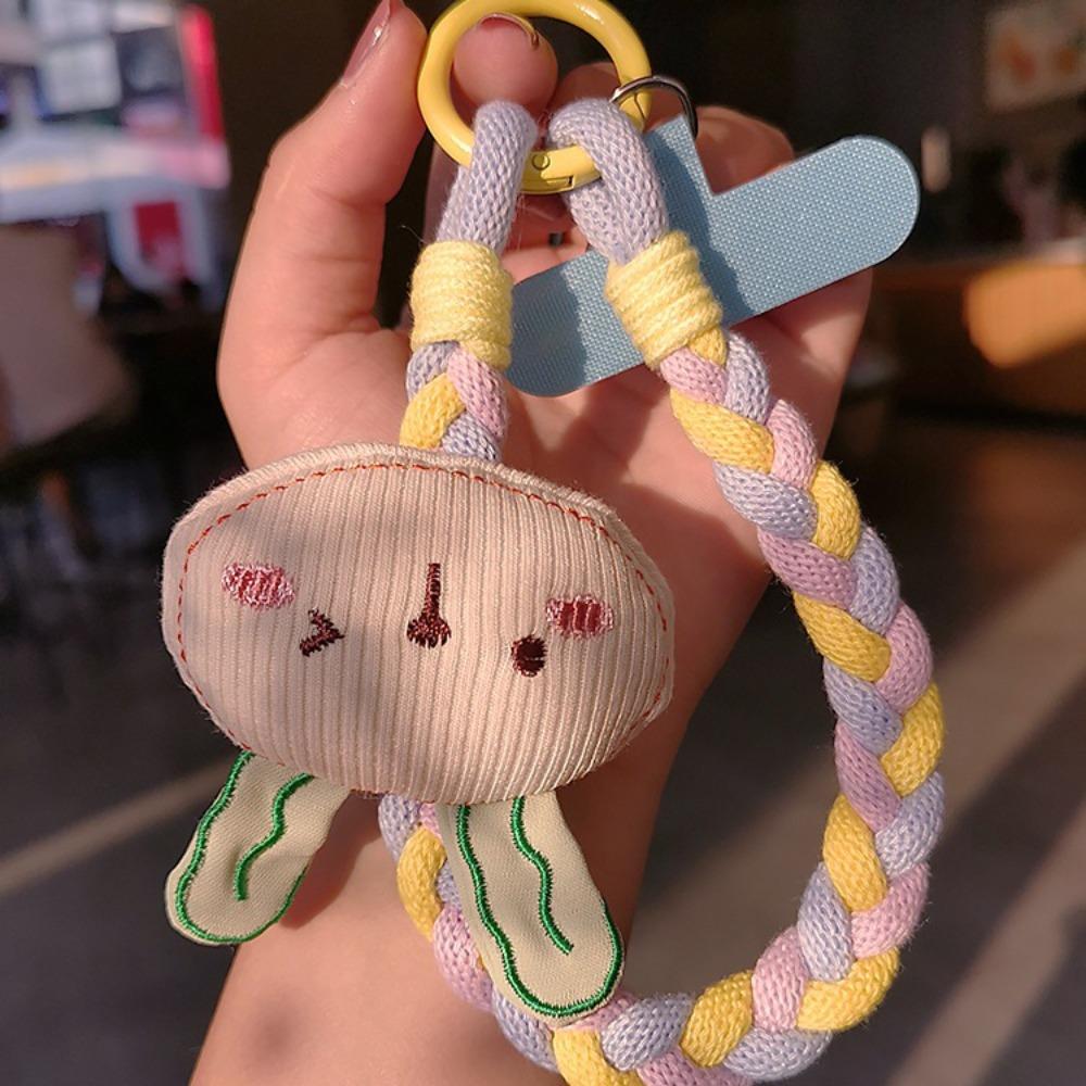 

Anti-lost Plush Phone Hanging Chain Rabbit Girls Phone Pendant Christmas Gifts Style D
