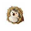 PP Cotton Hedgehog Doll Keychain Lifelike Hedgehog Plush Toy Hedgehog Plush Pendant  Bag Decoration