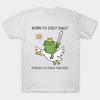 Asian Size Cotton Unisex Tshirt Print T-shirt Born To Dilly Dally Forced To Fight Fascists Funny Medieval Frog Protest Freedom Of Speech Activist Rall