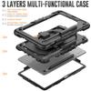 Rotating Stand Armor Case Universal For Galaxy Tab S10 Lite S9 FE SM-X400 X406 X520 X526 X510 X516 X710 X716 Handle Grip Cover