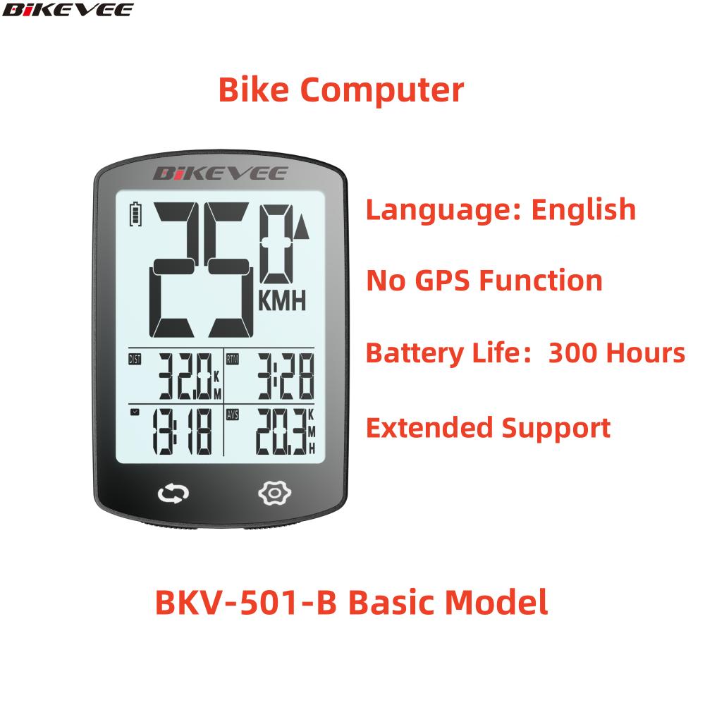 Wireless Bike Computer Speedometer Odometer Stopwatch Waterproof Rechargeable GPS Bicycle Computer Cycling Accessories