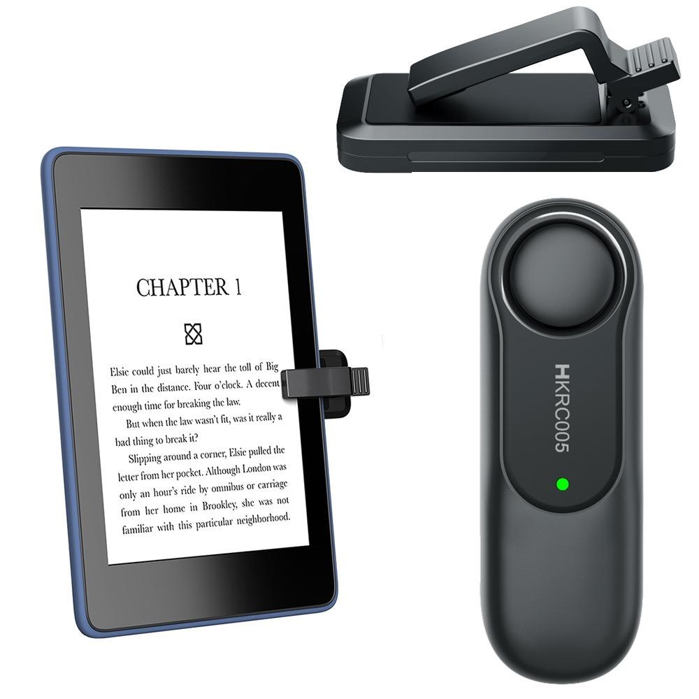 Portable Wireless Control RF Remote Control Black Remote Operation Camera Remote Video Recording Remote for Kindle Photography