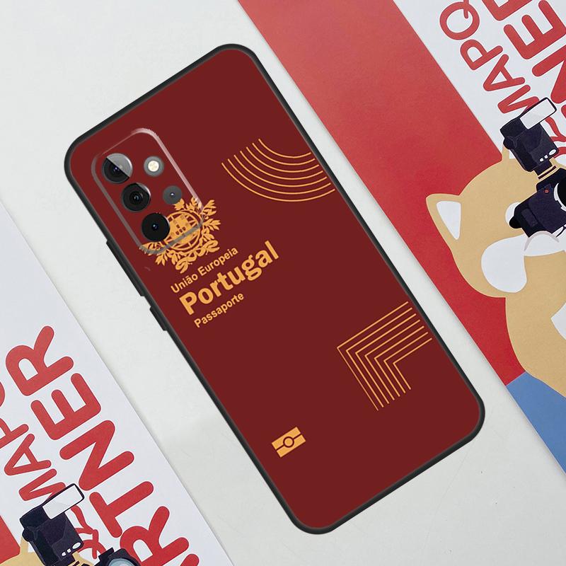 Portugal Flag Case For Samsung Galaxy A34 A54 A14 A56 A36 A16 A06 A13 A53 A12 A22 A32 A52 A35 A17 A15 A55