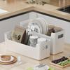 2pcs Wall-Mounted Storage Boxes, Modular Wall Organizer with Vertical Surface Optimization - Tool-Free Mounting System