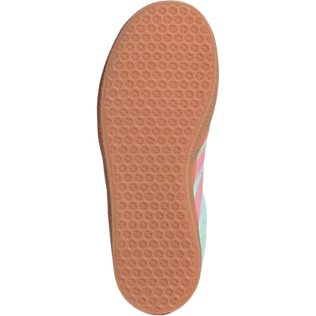 Adidas Originals Gazelle Comfortable Soft Low-Top Kids Sneakers Kids Sneakers Green Pink JP7130