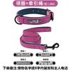 Grenzüberschreitendes graviertes Halsband für Haustiere, für große und kleine Hunde, Anti-Verlust-Lederhalsband, verstellbares Trainings-Halsband mit Hundemarke