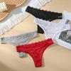 Sexy Underwear Lace Briefs Panties Women's Seamless Mid-waist Sexy Breathable Panties Women's Panties Hollow Cross-border
