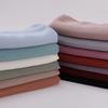 Women Big Size Plain Solid Cotton Rayon Crease Hijab Scarf Lady High Quality Wraps and Shawls Musulman Headband Islamic Turban