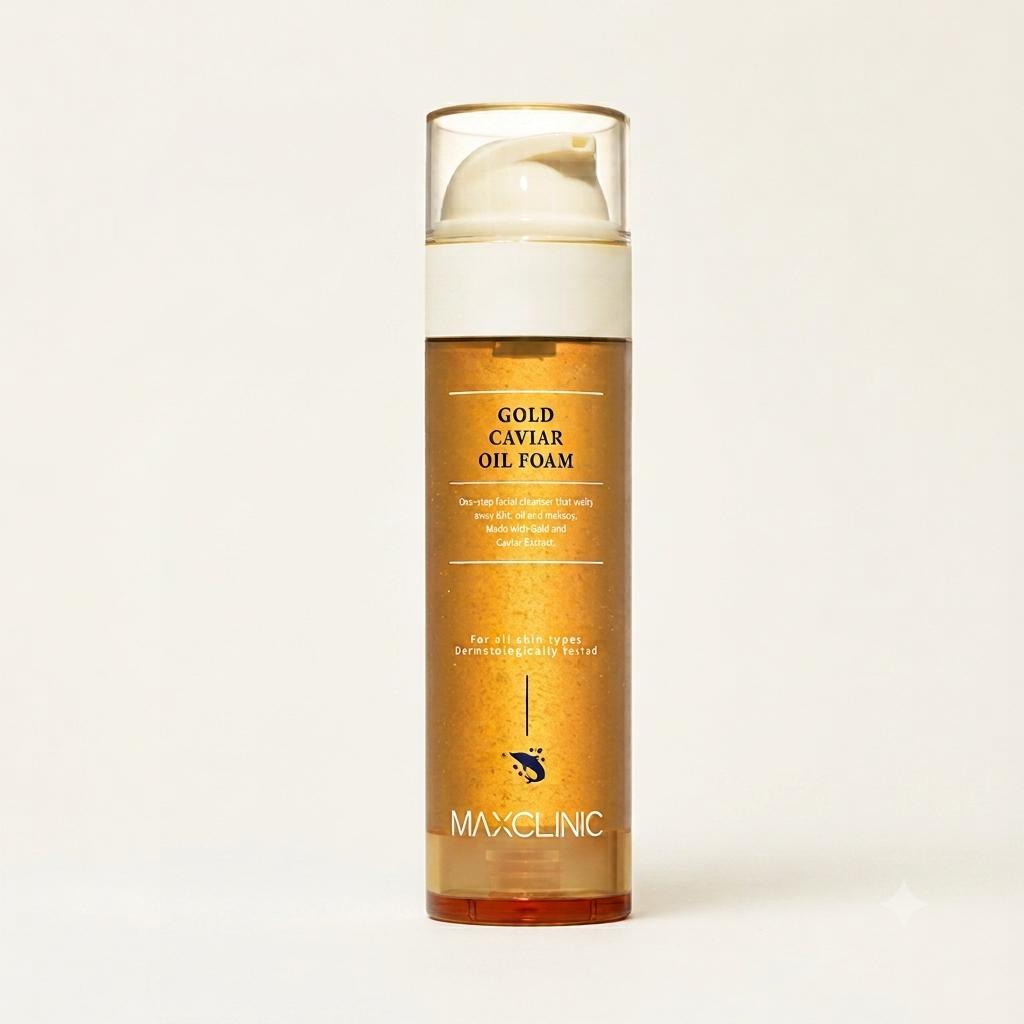 MAXCLINIC Gold Caviar Oil Foam Cleanser 110g