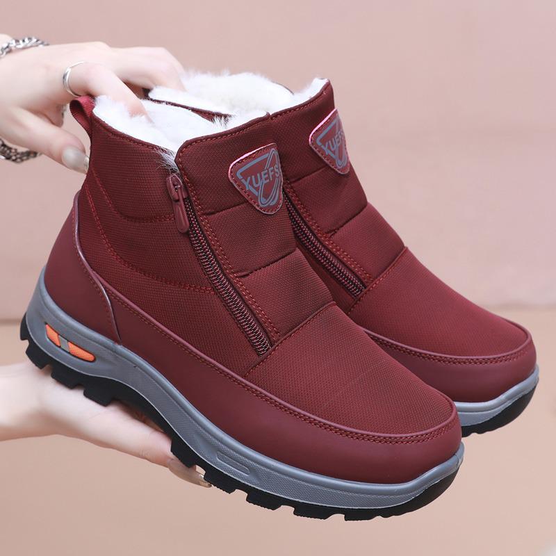 

Мужские зимние хлопковые ботинки-хайтопы из натуральной шерсти - Теплые, на велюровой подкладке, в стиле для среднего возраста 42