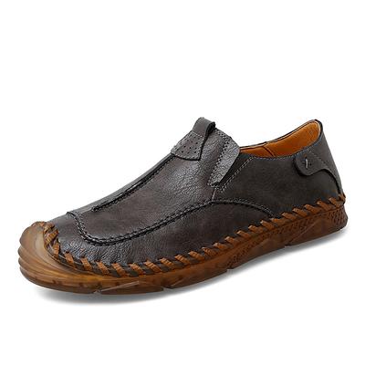 Chaussures Décontractées pour Hommes Mocassins Baskets Grande Taille Mode Homme Cuir Confortable Mocassins Chaussures Décontractées Confortables Antidérapantes Chaussures de Marche