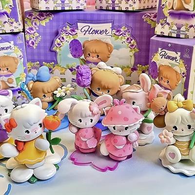 Miniso Sanrio Genuine Mikko Flower Series Figure Blind Box Open Confirmed 3"H