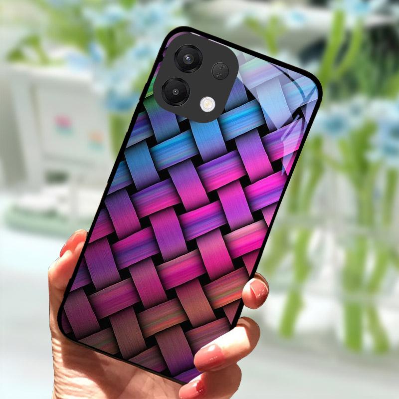 

For OPPO K13 5G Case Luxury Shockproof Back Cover Tempered Glass Phone Case For OPPO K 13 OPPOK13 Protective Shell Bumper Coque Oppo K13
