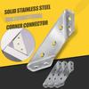 5Pcs/Set Useful Anti-rust Strong Furniture Fastener Universal Triangle Fixed Bracket Repairing