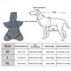 Soft Absorbent Pet Bathrobe for Medium To Large Dogs Quick Drying Towel Fabric Adjustable Belt