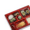 1:12 Dollhouse Japanese Fast Food Box Rice Sake Set With Chopsticks