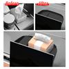 for Geely Coolray Proton X50 2026 Dashboard Screen Behind Storage Box Rear Organizer Tray Silicone Car Interior Accessories