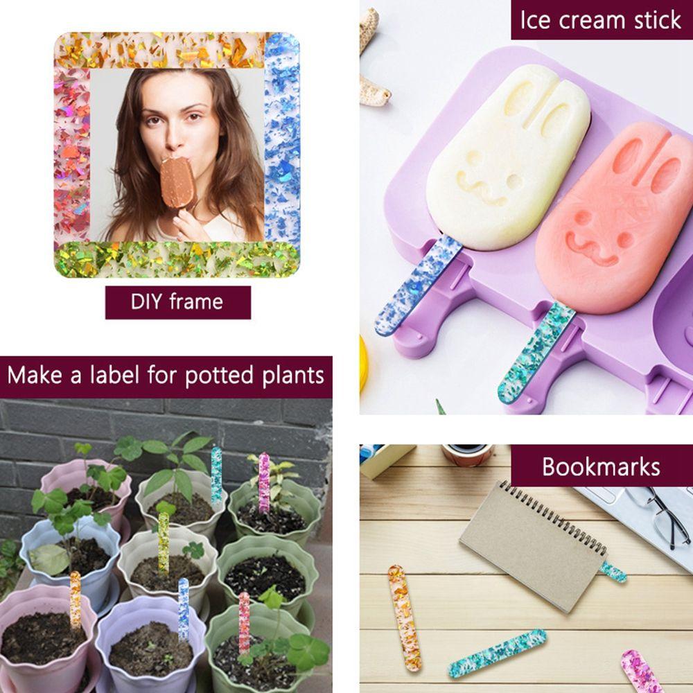 Candy Kids Gift DIY Handmade Making Party Supplies Ice Cream Sticks Popsicle Sticks Ice Creamsicle
