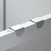 Stainless Steel Load-Bearing Z-Shaped Hook for Door, Cabinet, or Office Use