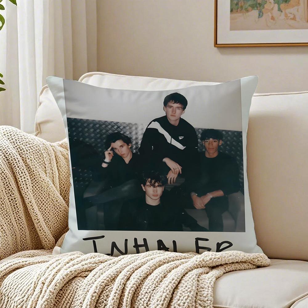 Music PostPunk IInhaler Cushion Cover Pillowcase Antidustmite living Room Sofa Decor Cushion Room