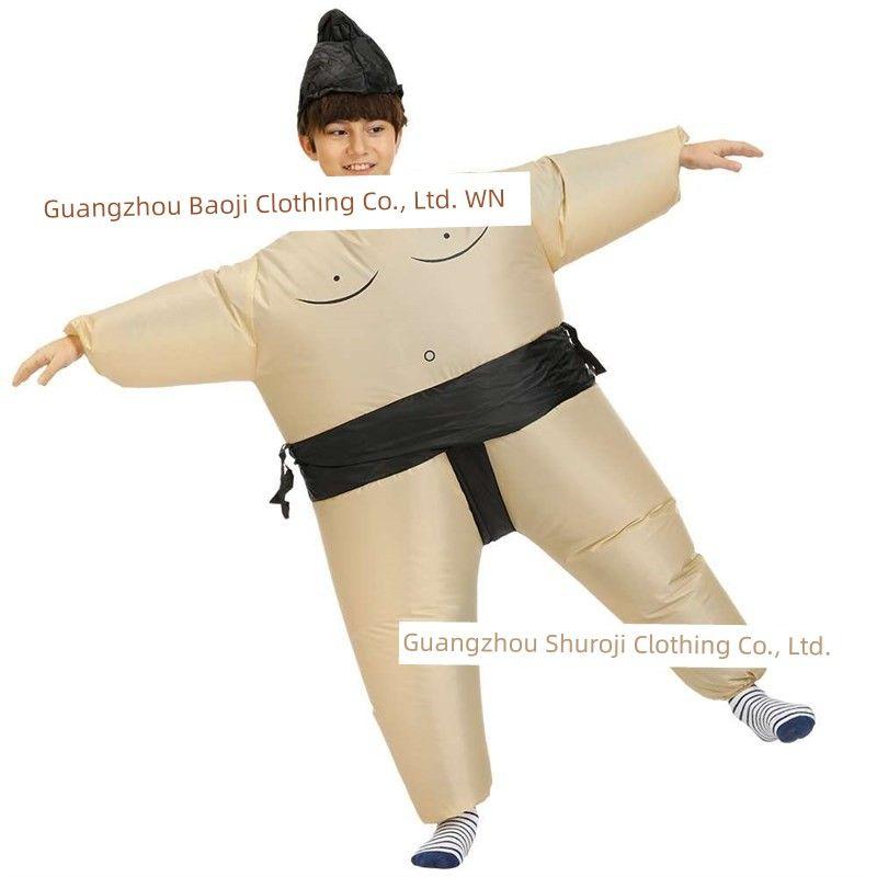 

Хэллоуин Костюмы Надувной костюм динозавра Выступление Kids Black Sumo All yards