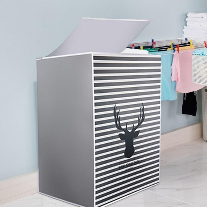 Washing Machine Cover Waterproof Sunscreen Protector Dryer Case Box Drum Washing Machine Protective Cover Universal Dust Cover