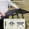 Multi Functional Outdoor Folding Table Suitable for Self Driving and Hiking Camping Dining Table, Quickly Open the Dining Table