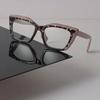 Minimalist Trendy Transparent Glasses Retro Square Frame Eyeglass Women Men Retro Clear Lens Frame Glasses Oculos