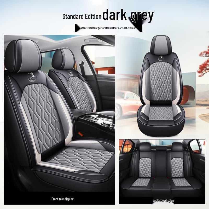 Honda Car Seat Cushion: Fits Civic, Brio, Inspire, Accord, Type R, Vezel - All-Season, Full Coverage