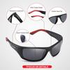 Pukla Sunglasses Polarized Sports Sunglasses Unisex Cycling Glasses UV400 Protection Running Driving Fishing Travel [PUKCLAR] Men's