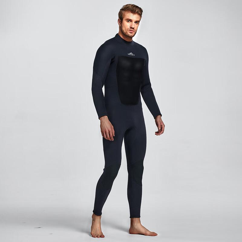 SBART Men's 3MM Long Sleeve Full Wetsuit