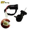 4&2 Wires  Universal 2 Ignition Keys Start Switch Door Lock Key Motorcycle Accessories for ATV Go Kart Scrambling Motorcycle