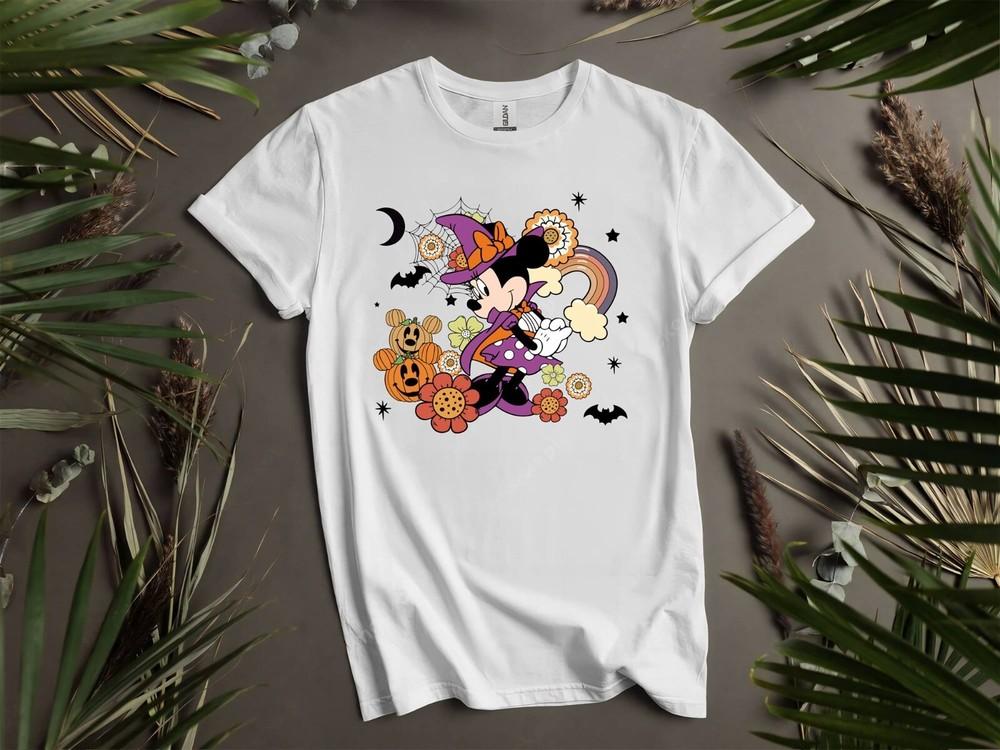 

Minnie Mouse Halloween T-shirt T shirt Men Women Unisex Tshirt I192 2XL