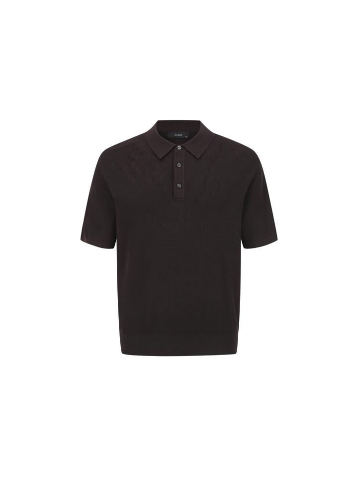 And Z Men'S) Ribbed Collared Knit_Bzf2Et1105
