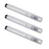 3pcs Empty Refillable Brush Pen for Makeup Portable Transparent Cosmetic Container Pens Applicator