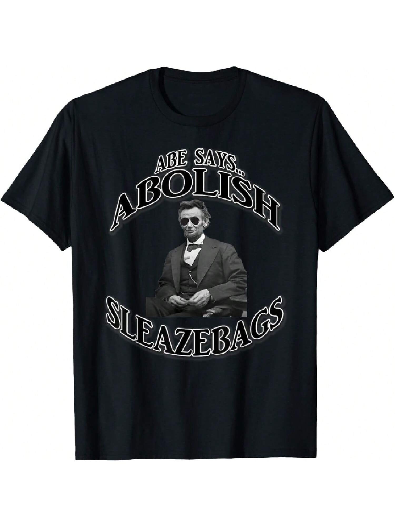 ABRAHAM LINCOLN - Werewolf Vampire President Horror T-Shirt S разноцветный
