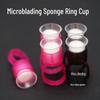 Silicone Tattoo Pigment Ring: Disposable Microblading Sponge Finger Cup Holder