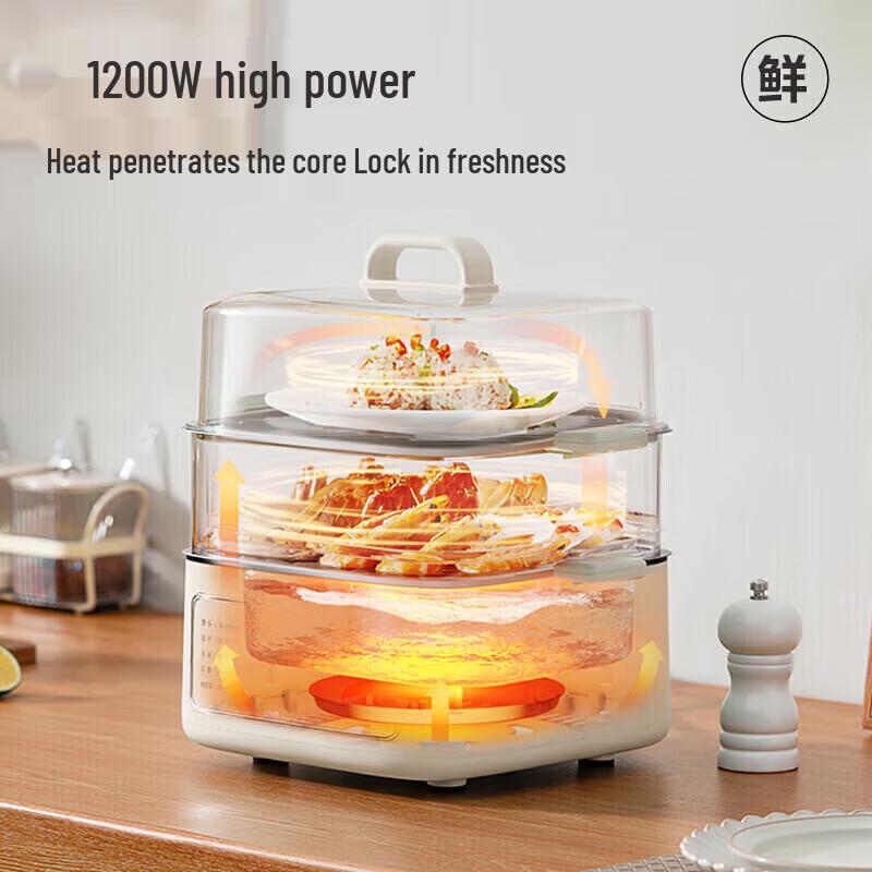 Midea Multi-functional Electric Steamer & Hotpot
