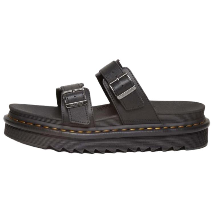 

Dr. Martens Myles Athena Casual Fashion EVA Anti-Wear Slide Sandals Unisex Footwear Black 31813001 36