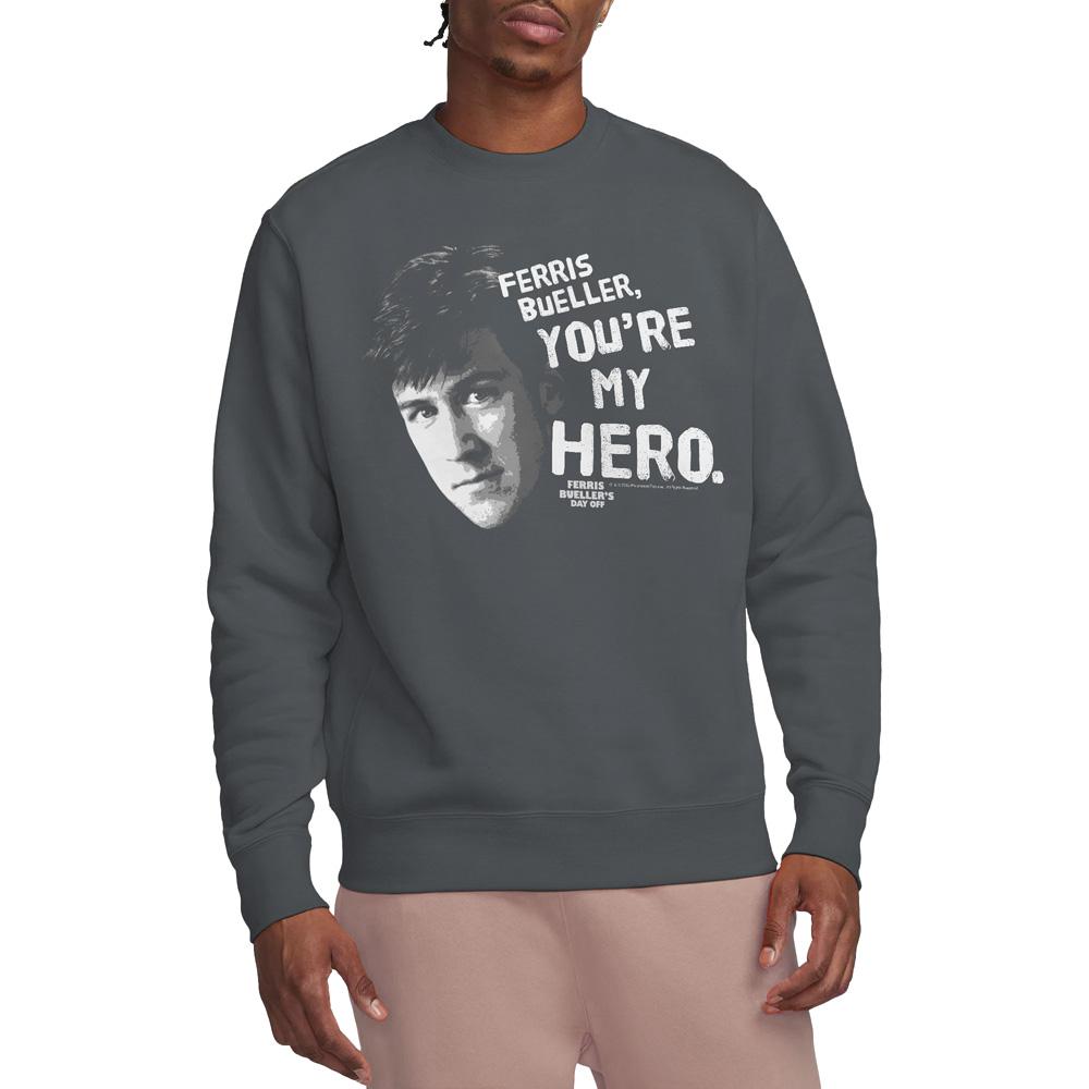 Ferris Bueller's Day Off Unisex Adult My Hero Sweatshirt