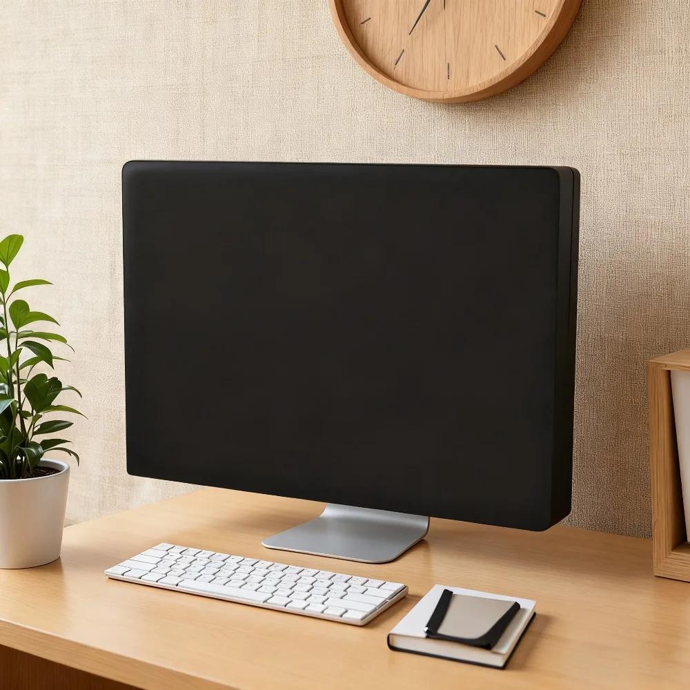 Desktop Monitor Dust Cover Multiple Sizes - Water Resistant All-in-One PC Cover