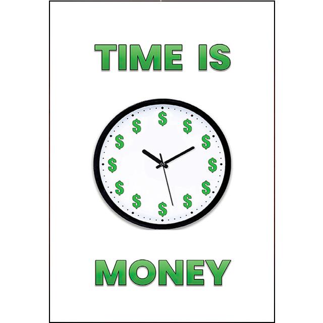 

Монополия Время - деньги Картина Украшение Фреска Вдохновляющий Плакат Картина на Холсте и Художественные Печати На Стенах Комнат Современный Домашний Декор 21x30cm No Framed