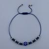 Crystal Rice Bead Bead Woven Demon'S Eye Bracelet Set Glazed Eye Bead Bracelet 12