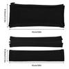 1 Pair Universal Solid Color Elastic Zip Armrest Covers Polyester Armrest Computer Chair Covers For Office Computer Chair