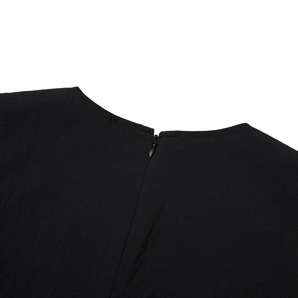 [Snowpeak] Route Women's Back Zipper Sleeveless Black (S23MWRST21)