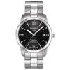 PR100 Series Automatic Mechanical Movement 100 Meters Waterproof Date Swiss Watch 38mm Black Dial Stainless Steel Strap T049.407.11.057.00