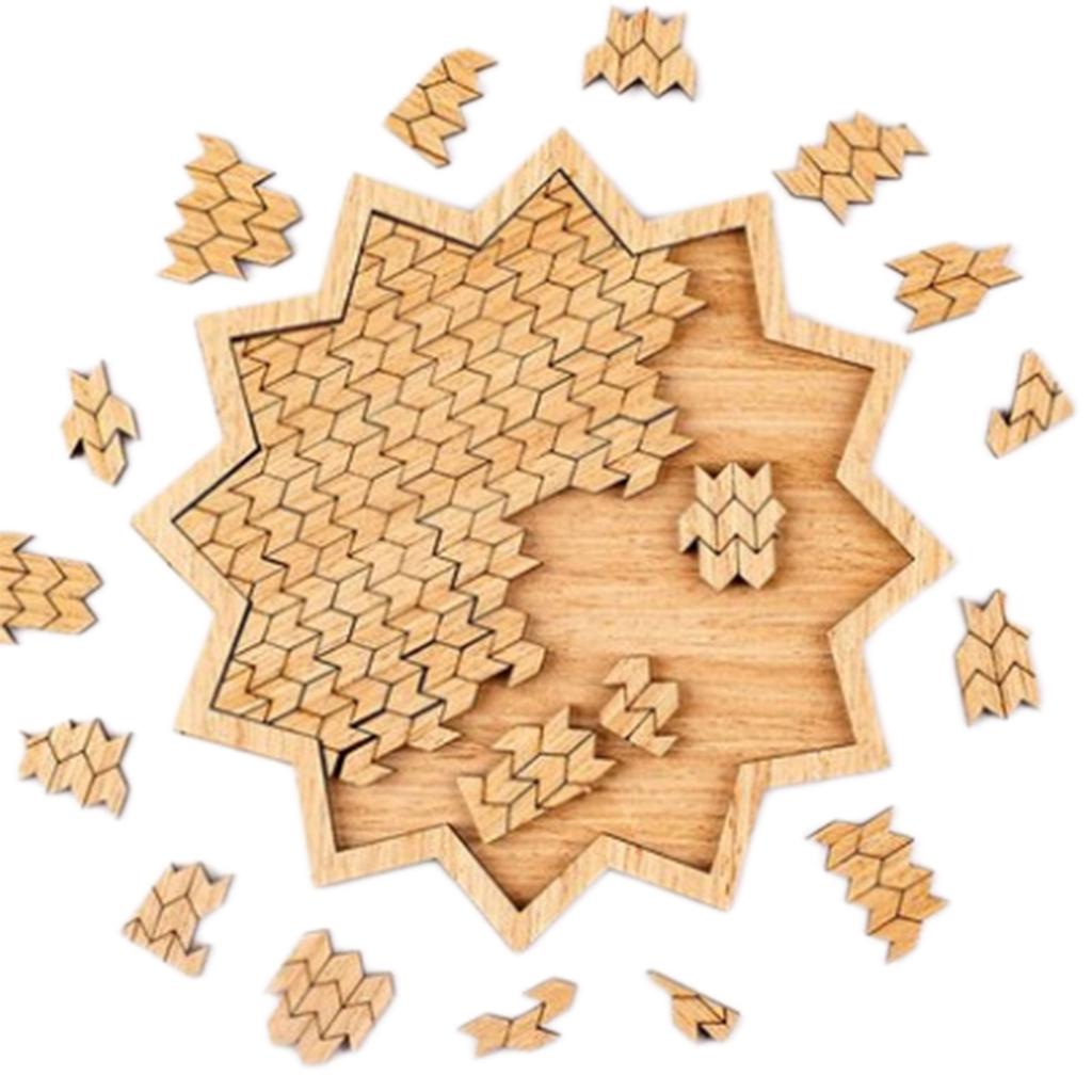 Stress Relief Complex Puzzle Game Precision-Cut Sturdy Premium Quality Puzzle For Men Women