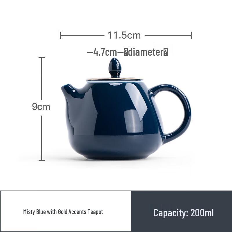 Nanshan Keramik Farbverlauf Teetasse & Kaffeetasse Geschenkset