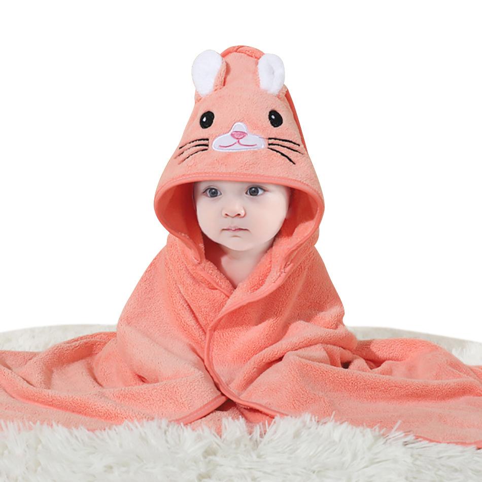 Baby Cover Boy Girl Dino Animal Hooded Cold Blankets Baby Crib Kit Accessories Infant Kids Swaddling Bath Velvet Quick-Dry Towel