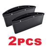Car Seat Slit Gap Organizer Key/Phone/Coins Storage Pocket Car Interior Sundries Bag Pouch Auto Driver Seat Catcher Phone Holder
